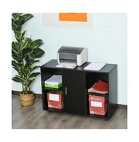 Slickblue File Cabinet and Storage for Office Organization, Durable Design with Multiple Drawers Shelves