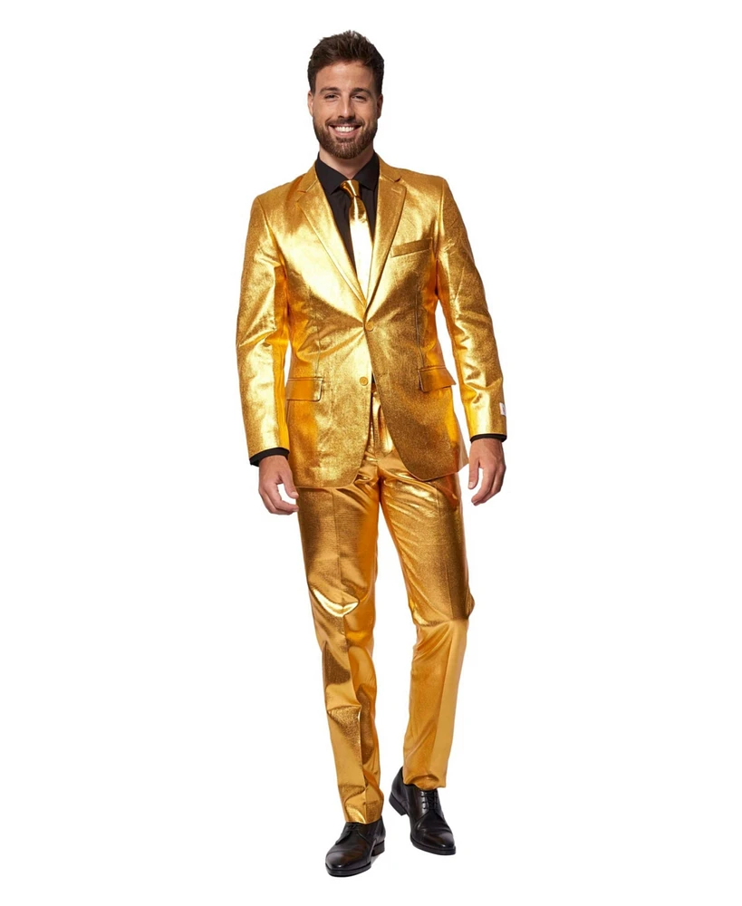 OppoSuits Men's Shiny Suits - Glossy Theme Party