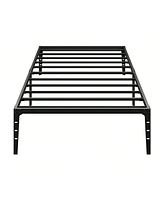 gaomon Bed Frame,14 Inch Metal Bed Frame, Heavy Duty Platform, Sturdy Steel Slat Platform, Noise Free, No Box Spring Needed With Huge Storage Space ,C