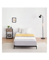 gaomon Bed Frame, 6 Inch Metal Heavy Duty Platform, Sturdy Steel Slat No Noise, Box Spring Mattress Required, Huge Storage Spa