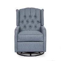 Classic Design, Manual Recliner Chair With 360-Degree Swivel