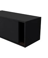 Fm Furniture Anegam Floating Cabinet with Sliding Door