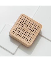 Decent Living Germany Beech Wooden Speaker Square Drop