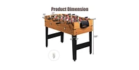 Gouun 48 Inch 3-In-1 Multi Combo Game Table with Soccer for Game Rooms