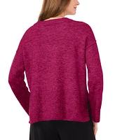 Vince Camuto Women's Crewneck Raglan-Sleeve Sweater