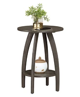 Convenience Concepts 17.75" Aldrin End Table with Shelf