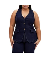 City Chic Plus August Vest