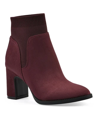 White Mountain Women's Grapery Heeled Booties