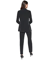 Karl Lagerfeld Paris Women's Contrast-Trim Blazer