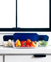 Dura Living -Piece Cup Rectangular Food Storage and Meal Prep Container Set