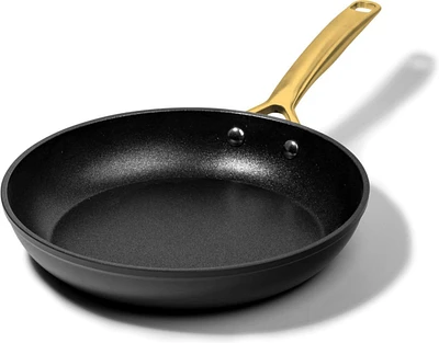 Granitestone Armor Max Gold inch Hard Anodized Ultra Release Frying Pan