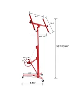 Flynama ft. Drywall Panel Hoist Jack Lifter Drywall Lift Panel Lift in