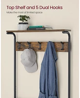 Songmics Home Coat Rack with Shoe Storage