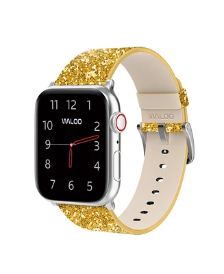 Waloo Leather Bling Band For Apple Watch