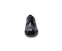 Shoes for Crews Men's Cambridge Uniform Dress Work Shoes, Oxford Shoes, Slip Resistant, Water Resistant, Black, 15 M