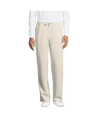 Lands' End Men's Serious Sweats Wide Leg Sweatpants