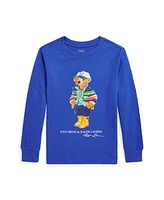 Polo Ralph Lauren Toddler and Little Boys Bear Cotton Jersey Long-Sleeve Tee