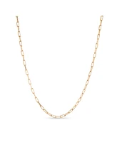 UNOde50 18k Gold Plated Metal Alloy Chain with Oval Links