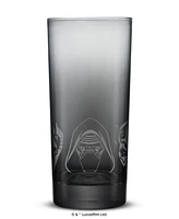 JoyJolt Star Wars Dark Side Tall Drinking Glasses, Set of 4