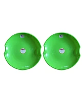 Paricon, Llc Paricon 626-g Flexible Flyer Flying Saucer Sled, 26 In Diameter, Green (2 Pack