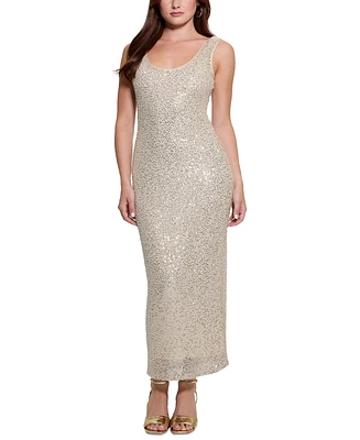 Guess Women's Georgia Sequinned Bodycon Dress