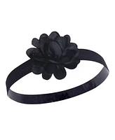 Hudson Baby Baby Girls Hudson Headbands 10pk, Satin Pink Black, 0-24 Months