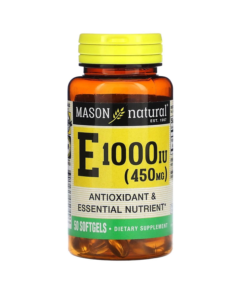 Mason Natural Vitamin E 450 mg (1 000 Iu)