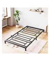 gaomon Inch Bed Frame, No Box Spring Needed, Heavy Duty Metal Platform Bed Frame For Bedroom, Easy Assembly