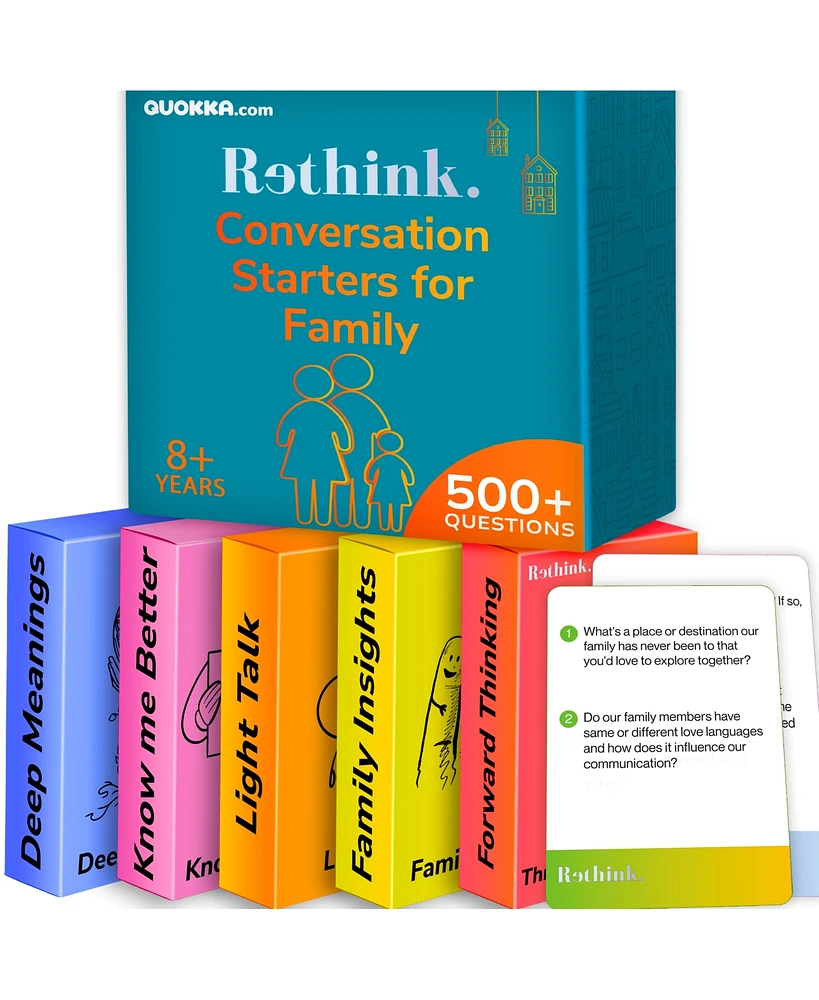 Quokka Conversation Family Games for Kids and Adults