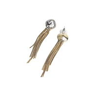 Sohi Women's The Curtain Drop Earrings