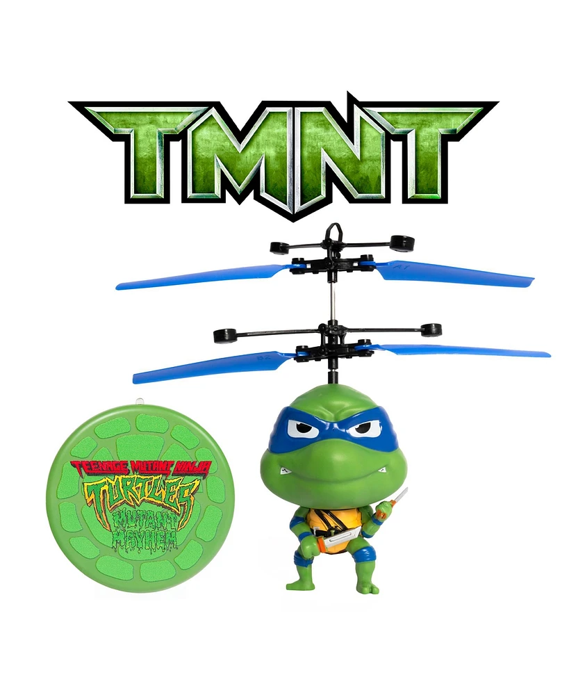 World Tech Toys Tmnt Leonardo Flying Ufo Helicopter