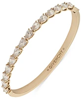 Givenchy Pear-Shape Cubic Zirconia Bangle Bracelet