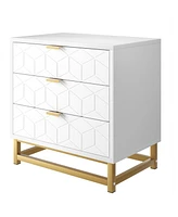 gaomon 3 Drawer Dresser for Bedroom, Modern Dressers & Chests of Drawers