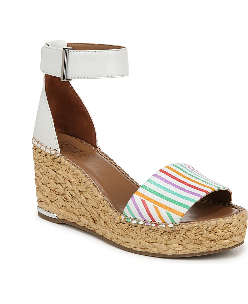 Franco Sarto Women's Clemens Espadrille Wedge Sandals