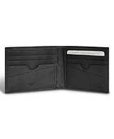 Champs Men's Camo Collection Leather Bi-Fold Wallet