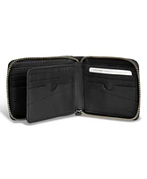 Champs Men's Camo Collection Leather Zip Around Wallet