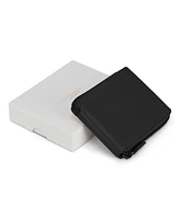 Champs Men's Onyx Collection Leather Zip Around Wallet