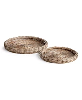 Napa Home & Garden Jules Round Trays St/2