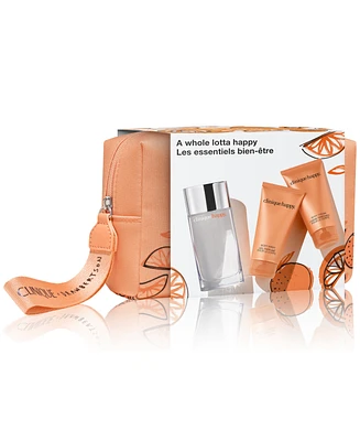 Clinique 4-Pc. A Whole Lotta Happy Perfume & Body Care Gift Set