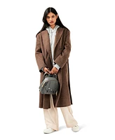 Belle & Bloom Women's Right There Side Tie Coat