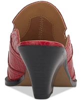 Jessica Simpson Women's Zurina Western Heeled Mules