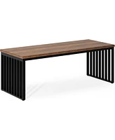 Tribesigns 6.56 ft Conference Table for 6-8 People,Industrial Long Business Table, Large Rectangle Meeting Seminar Table