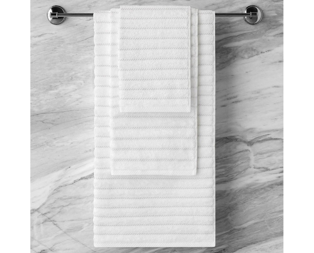 Togas Leench Wh Hand Towel 50x100 (20"x39")