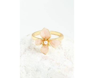 Starfish Project Hope in Bloom Ring in Misty Rose