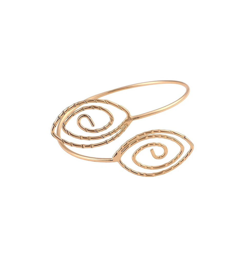 Sohi Women's The Swirl Statement Armlet