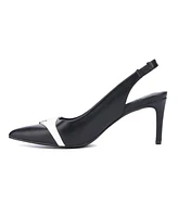 New York & Company Women's Sutton- Sling Back Pointy Heels Pumps