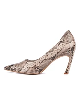 New York & Company Women's Kailynn- Pointy Textured Pump Heels