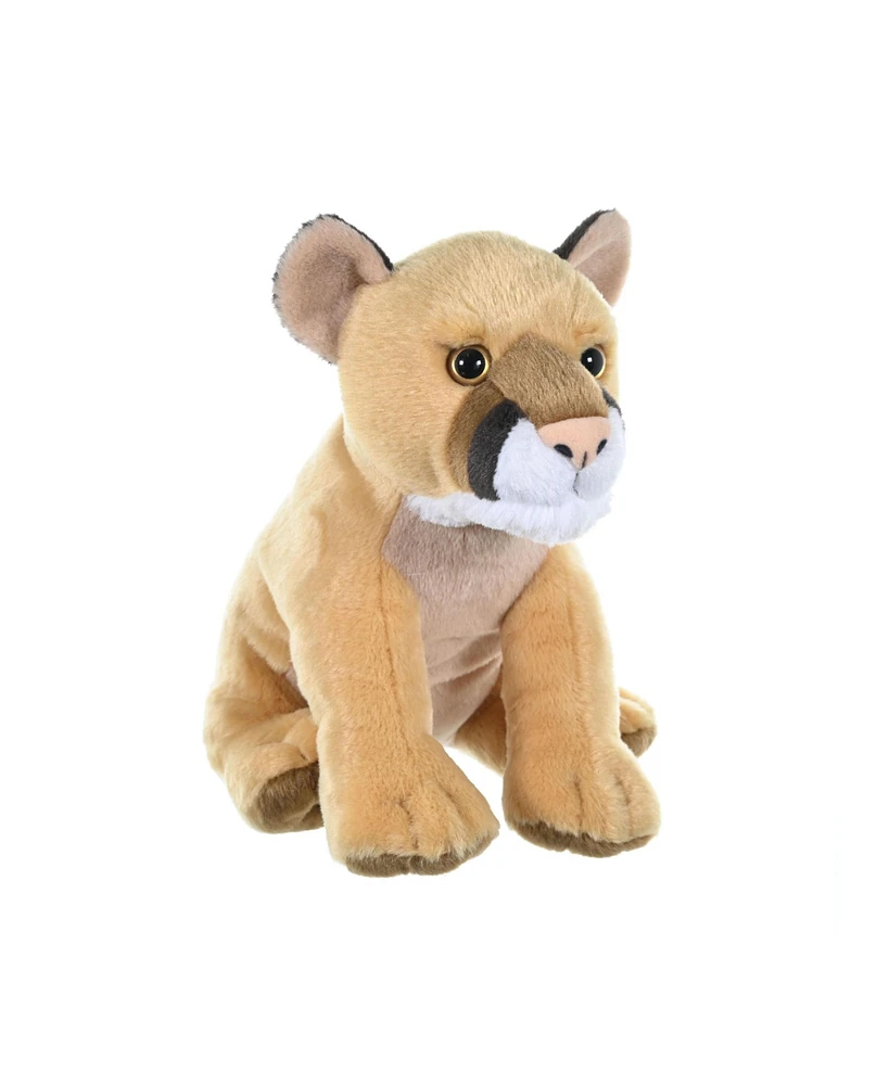 Wild Republic Cuddlekins Mountain Lion Stuffed Animal, 12 Inches