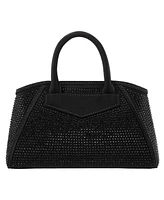 Nina All Over Crystal Satchel Bag