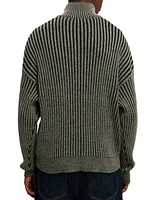 Cotton On Men's Zip Through Knit Sweater